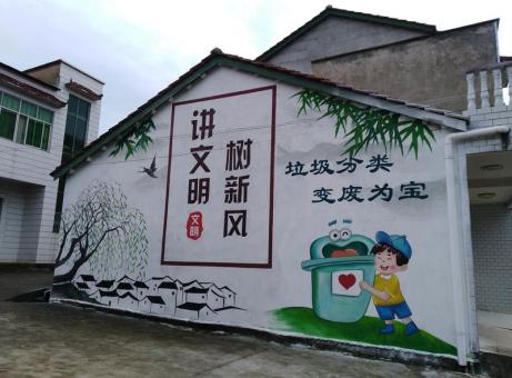 台江墙绘是现在流行的墙体广告