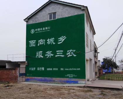台江为什么制作墙体广告