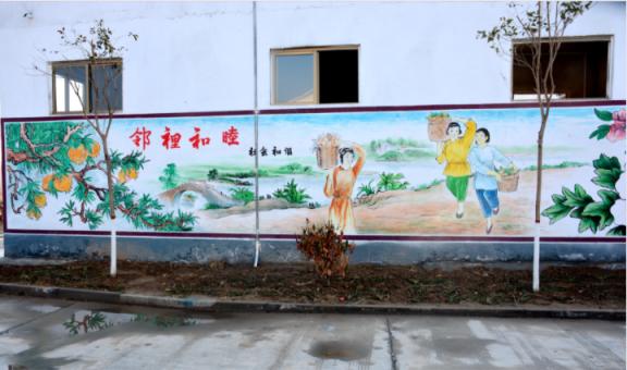 台江乡镇文化墙 乡风文明焕发新活力