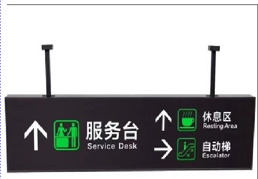 台江吊牌灯箱制作流程。