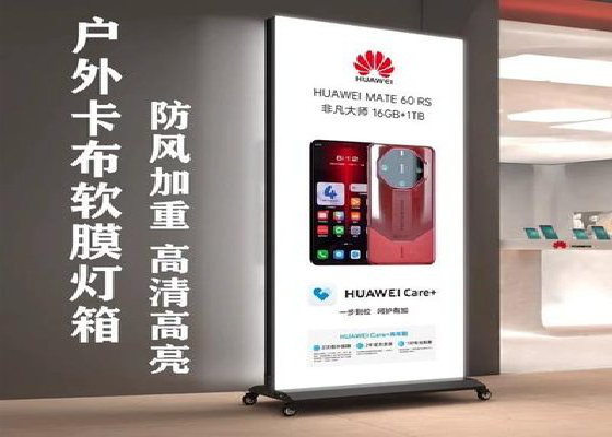 台江户外防水灯箱的应用特点及适用范围。
